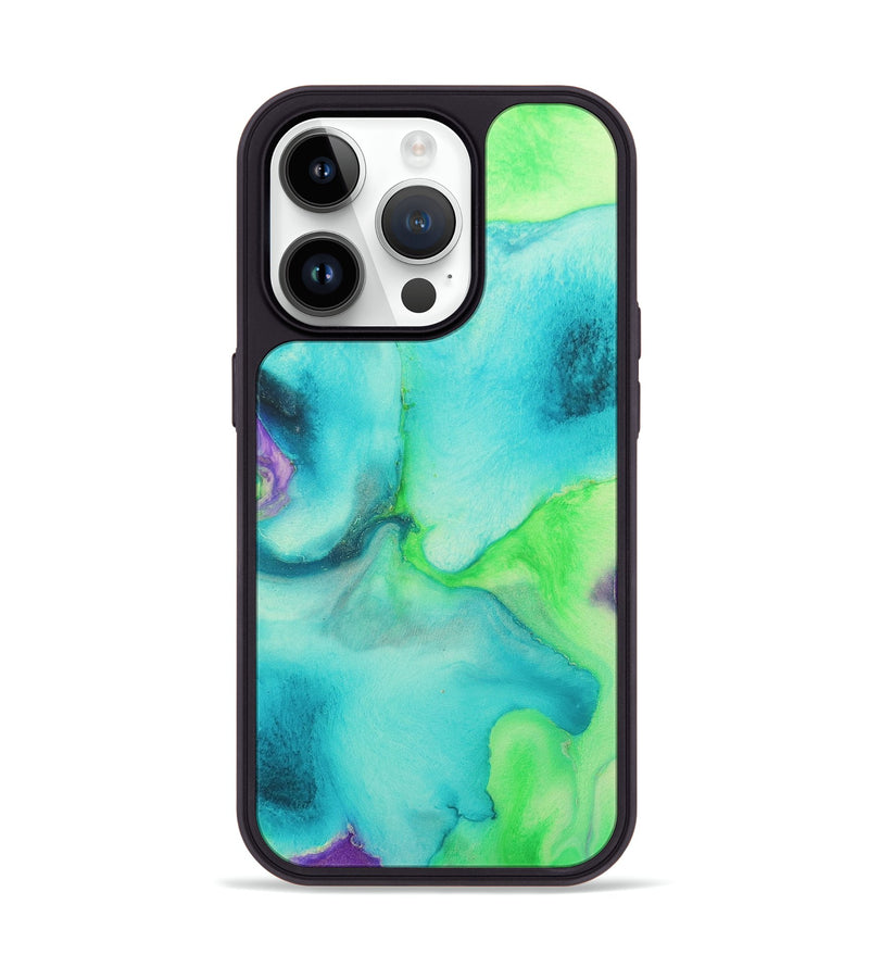 iPhone 15 Pro ResinArt Phone Case - Kaleb (Watercolor, 658955)