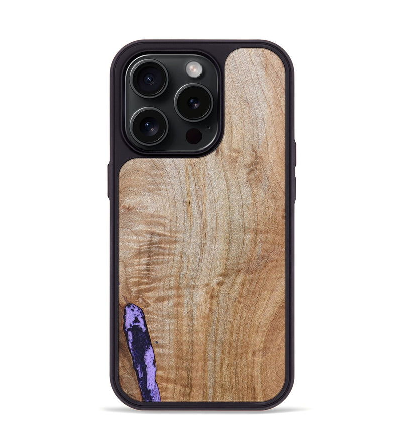 iPhone 15 Pro Burl Wood Phone Case - Kennedi (Wood Burl, 659367)