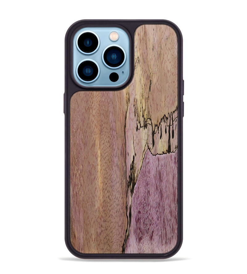 iPhone 14 Pro Max Burl Wood Phone Case - Muriel (Wood Burl, 659368)