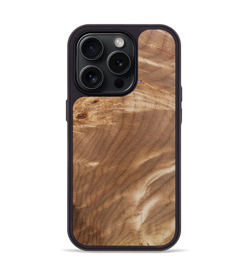 iPhone 15 Pro Burl Wood Phone Case - Gretchen (Wood Burl, 659369)