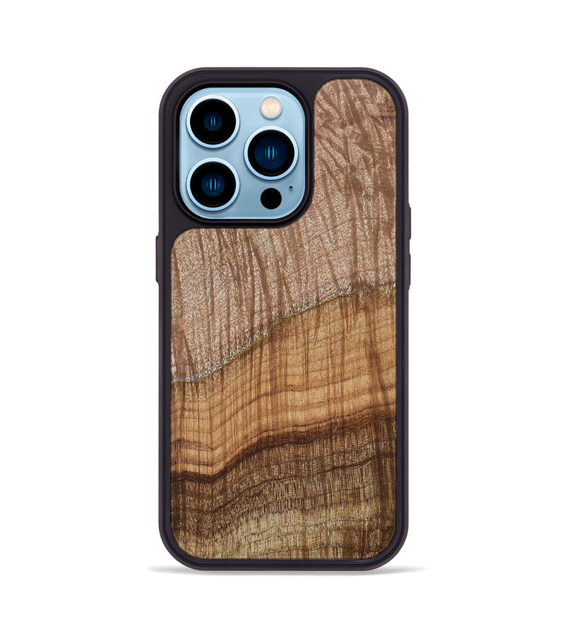 iPhone 14 Pro Burl Wood Phone Case - Paxton (Wood Burl, 659376)