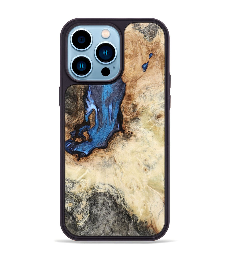 iPhone 14 Pro Max Burl Wood Phone Case - Emersyn (Wood Burl, 659377)