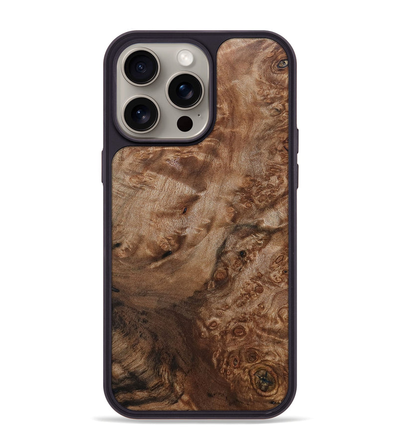 iPhone 15 Pro Max Burl Wood Phone Case - Aubree (Wood Burl, 659378)