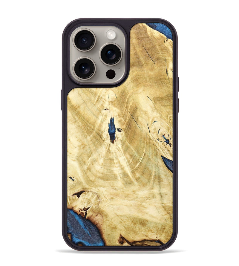 iPhone 15 Pro Max Burl Wood Phone Case - Lennox (Wood Burl, 659382)