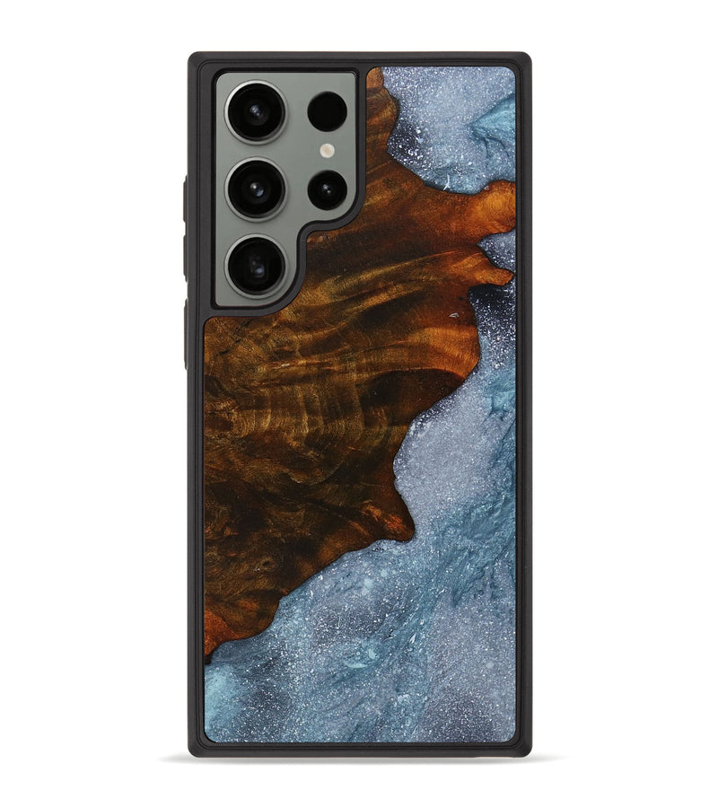 Galaxy S23 Ultra Wood+Resin Phone Case - Monica (Cosmos, 659442)