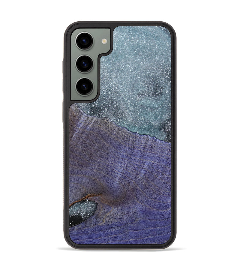 Galaxy S23 Plus Wood+Resin Phone Case - Leticia (Cosmos, 659443)
