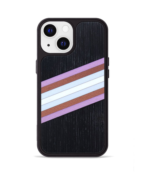 iPhone 13 Wood+Resin Phone Case - Ruth (Retro, 659521)