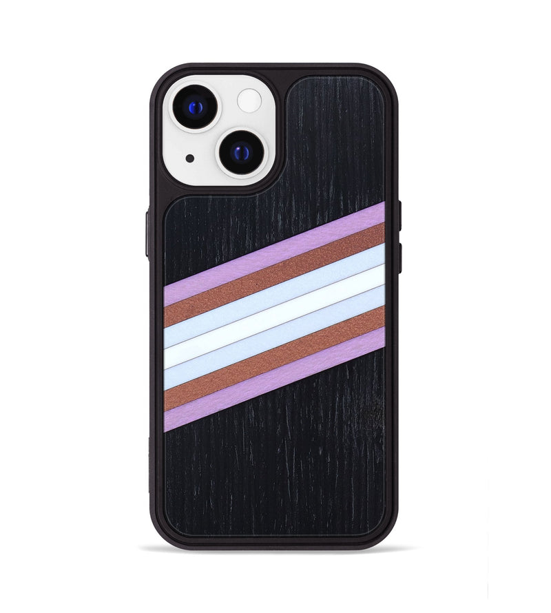 iPhone 13 Wood+Resin Phone Case - Ruth (Retro, 659521)