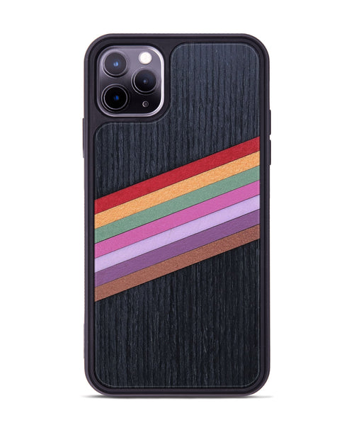 iPhone 11 Pro Max Wood+Resin Phone Case - Nayeli (Retro, 659527)