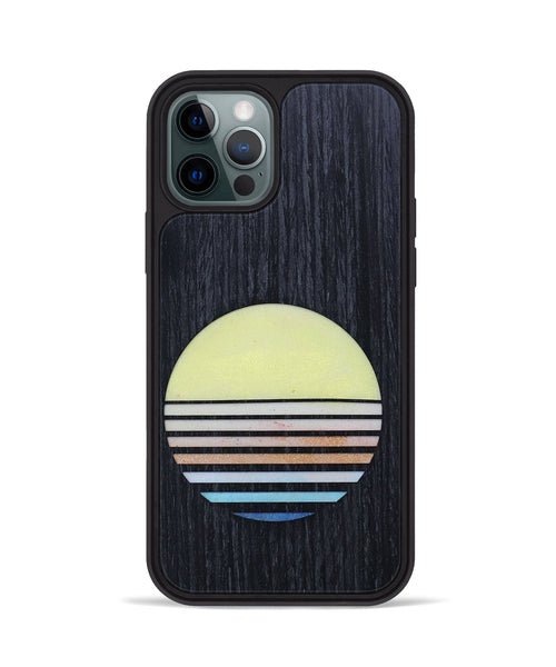 iPhone 12 Pro Wood+Resin Phone Case - Kate (Retro, 659529)