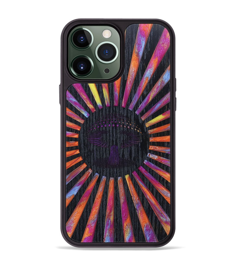 iPhone 13 Pro Max Wood+Resin Phone Case - Stanley (Retro, 659546)