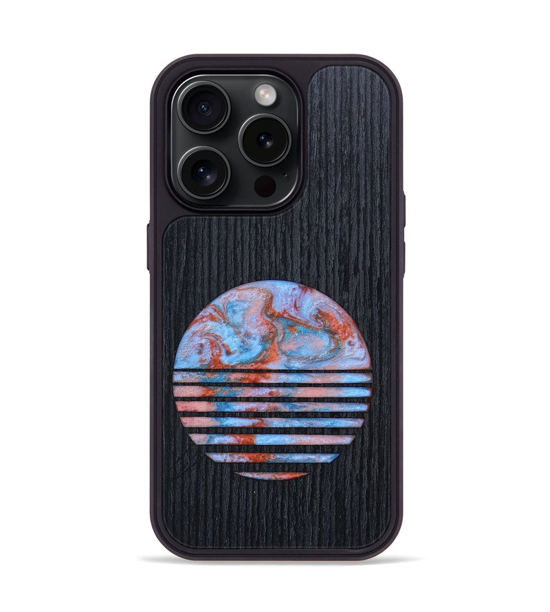 iPhone 15 Pro Wood+Resin Phone Case - Carolina (Retro, 659553)