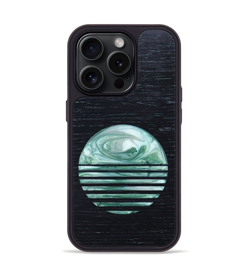 iPhone 15 Pro Wood+Resin Phone Case - Lola (Retro, 659560)