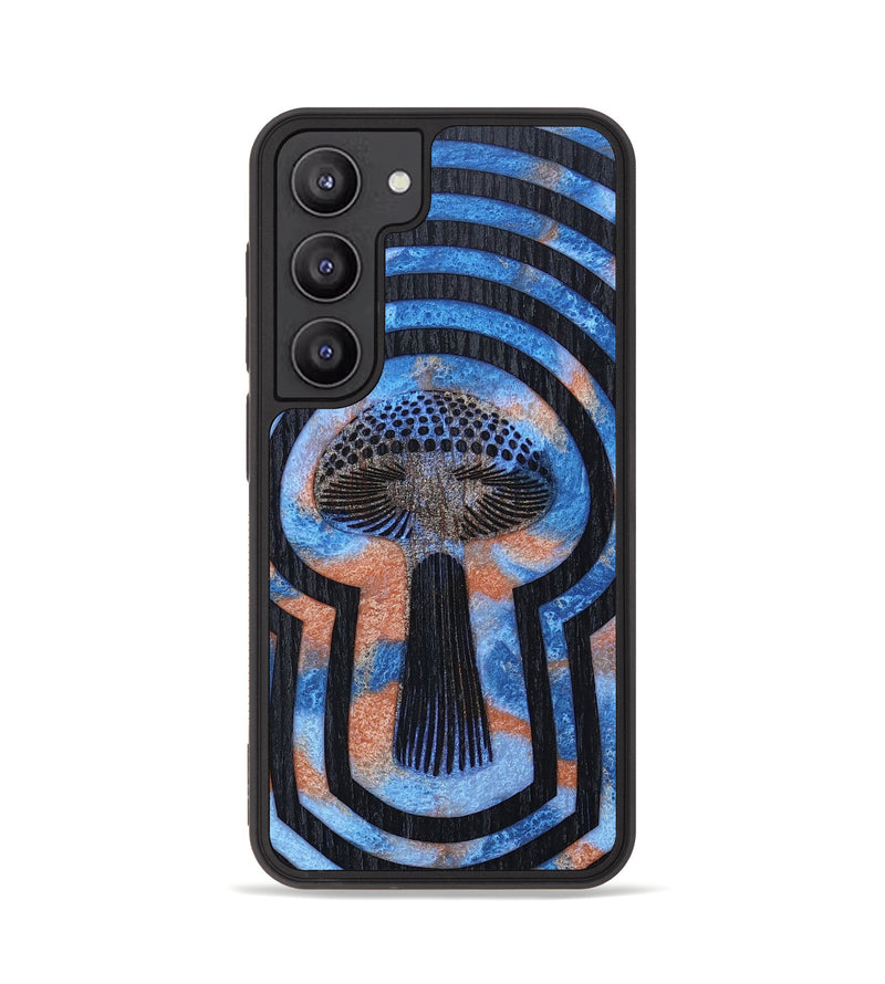 Galaxy S23 Wood+Resin Phone Case - Jude (Retro, 659575)