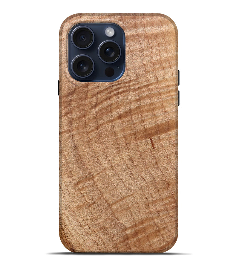 iPhone 15 Pro Max Burl Wood Live Edge Phone Case - Wynter (Wood Burl, 659721)