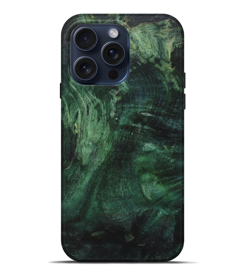 iPhone 15 Pro Max Burl Wood Live Edge Phone Case - Landen (Wood Burl, 659726)