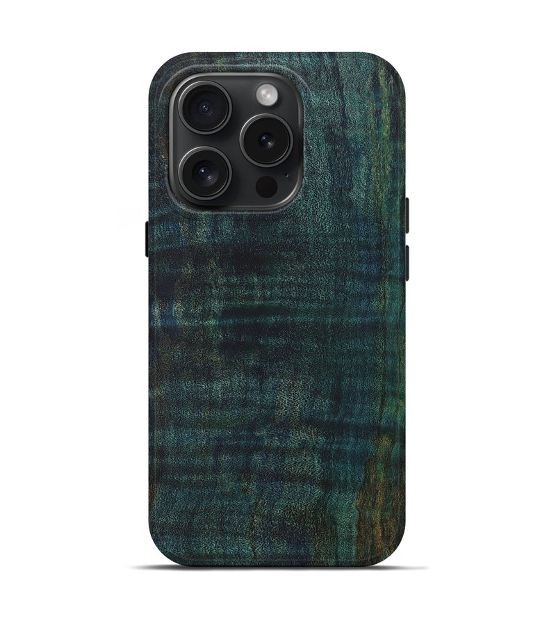 iPhone 15 Pro Burl Wood Live Edge Phone Case - Kenny (Wood Burl, 659728)