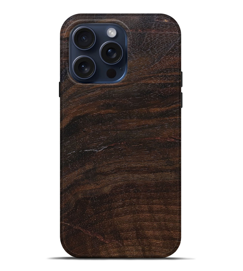 iPhone 15 Pro Max Burl Wood Live Edge Phone Case - Talia (Wood Burl, 659731)