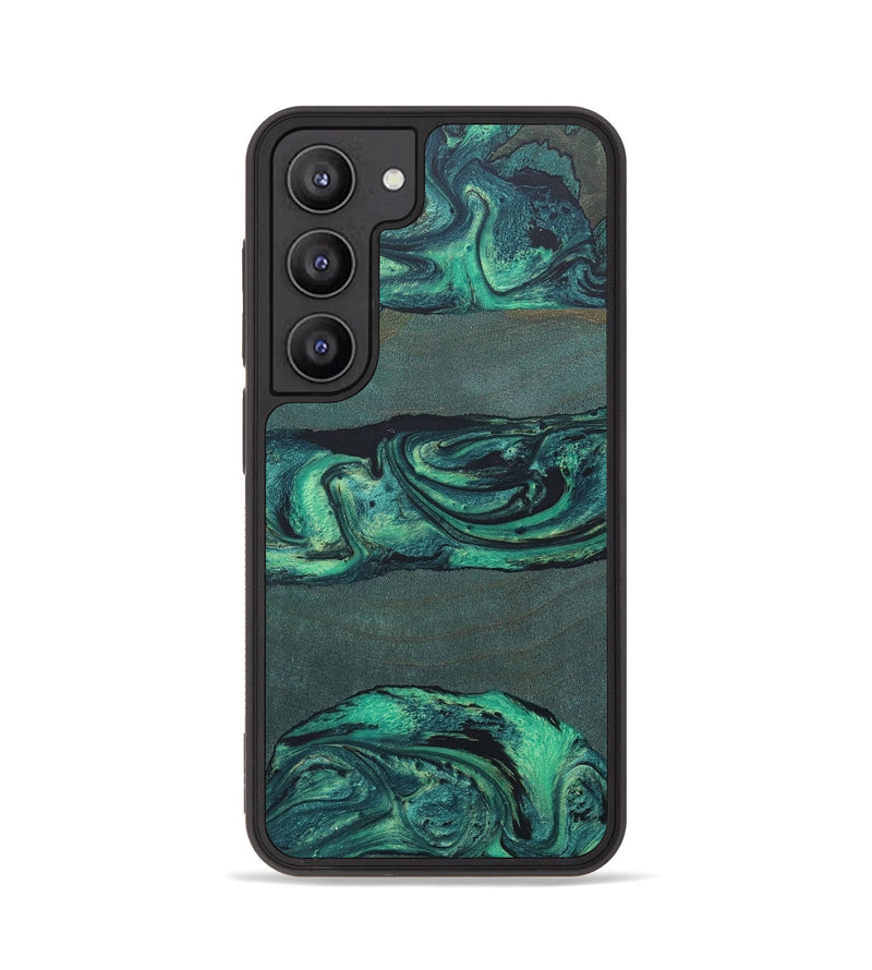 Galaxy S23 Wood+Resin Phone Case - Eduardo (Mosaic, 659923)