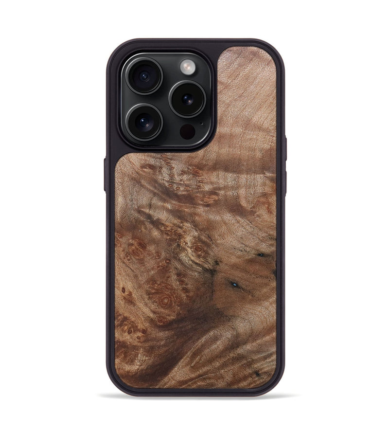 iPhone 15 Pro Burl Wood Phone Case - Ida (Wood Burl, 659962)
