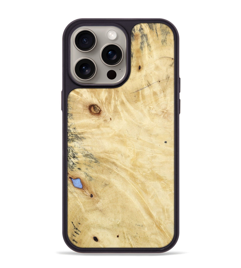 iPhone 15 Pro Max Burl Wood Phone Case - Silas (Wood Burl, 659967)