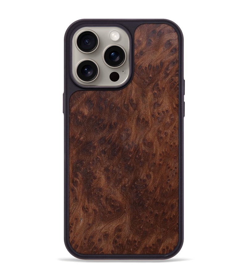 iPhone 15 Pro Max Burl Wood Phone Case - Paulina (Wood Burl, 659968)
