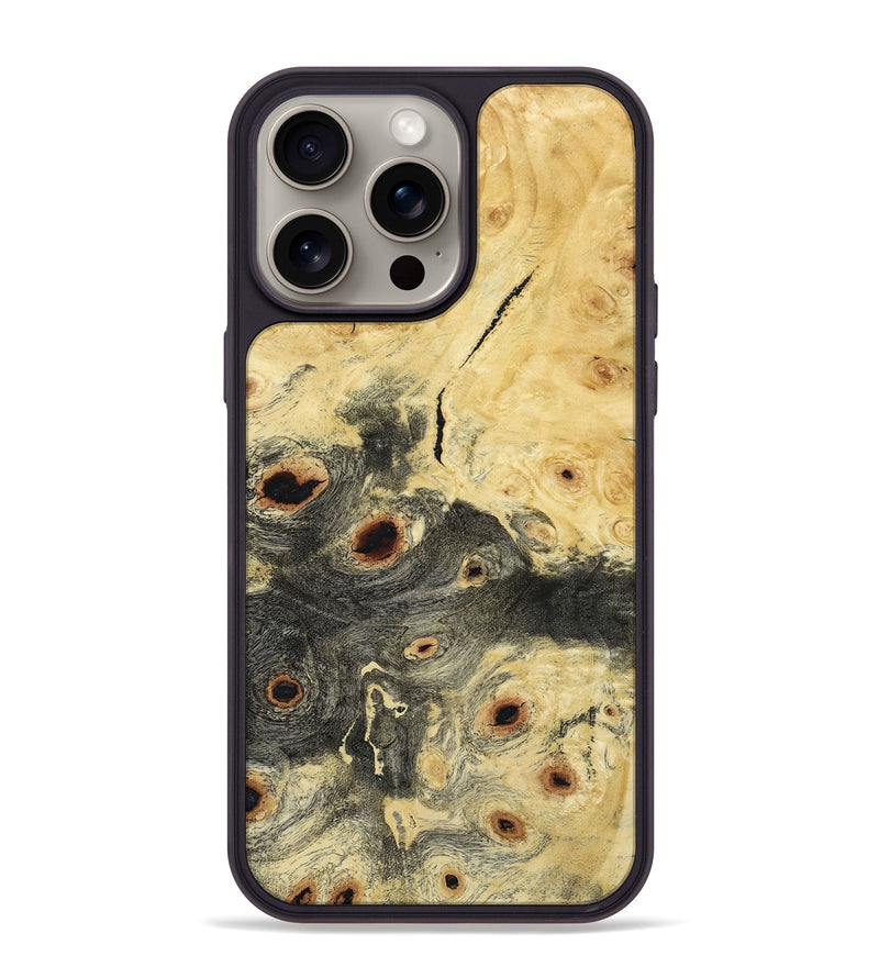 iPhone 15 Pro Max Burl Wood Phone Case - Ben (Wood Burl, 659969)