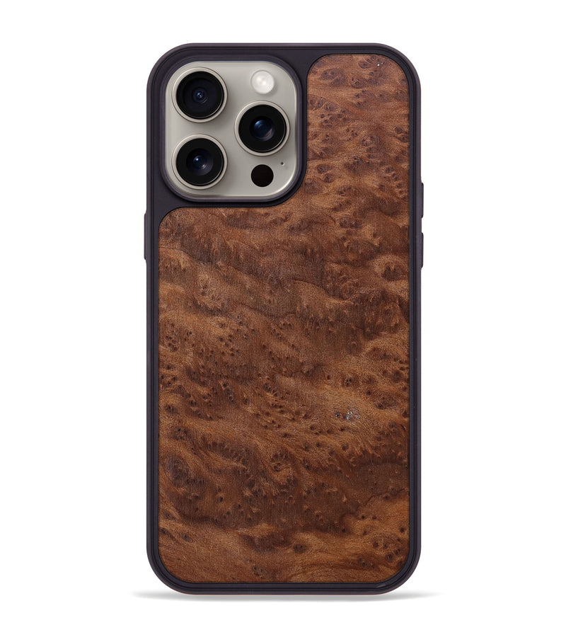 iPhone 15 Pro Max Burl Wood Phone Case - Stanley (Wood Burl, 659976)