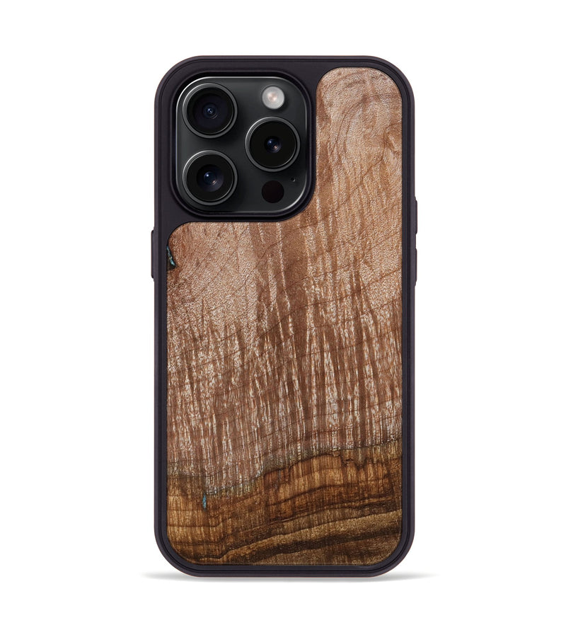 iPhone 15 Pro Burl Wood Phone Case - Debby (Wood Burl, 659977)