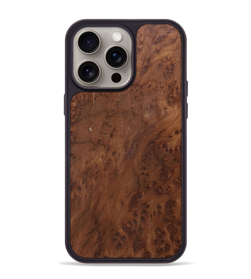 iPhone 15 Pro Max Burl Wood Phone Case - Trinity (Wood Burl, 659979)
