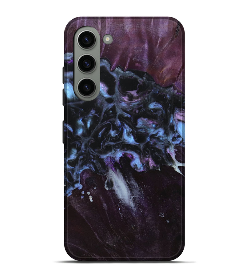 Galaxy S23 Plus Wood+Resin Live Edge Phone Case - Thea (Cosmos, 660024)