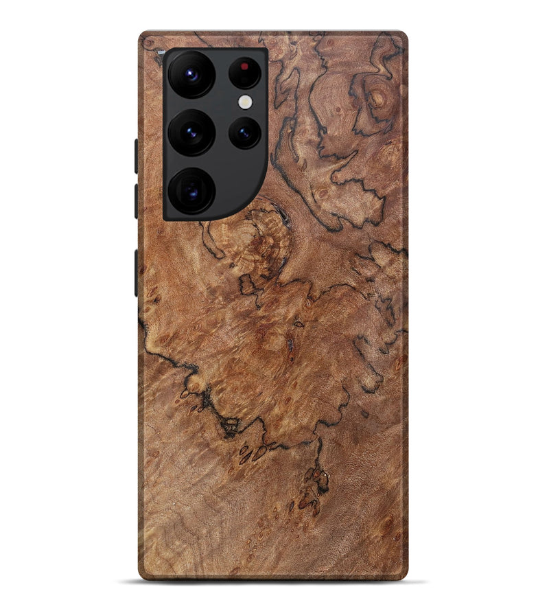 Galaxy S22 Ultra Burl Wood Live Edge Phone Case - Kendall (Wood Burl, 660062)