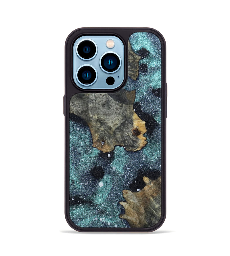 iPhone 14 Pro Wood+Resin Phone Case - Wilfred (Cosmos, 660195)