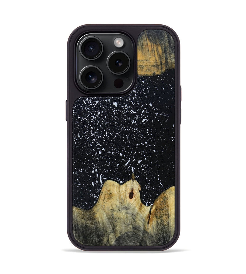 iPhone 15 Pro Wood+Resin Phone Case - Brenna (Cosmos, 660244)