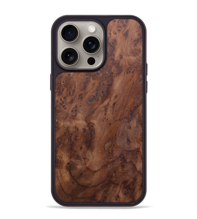 iPhone 15 Pro Max Burl Wood Phone Case - Carter (Wood Burl, 660364)