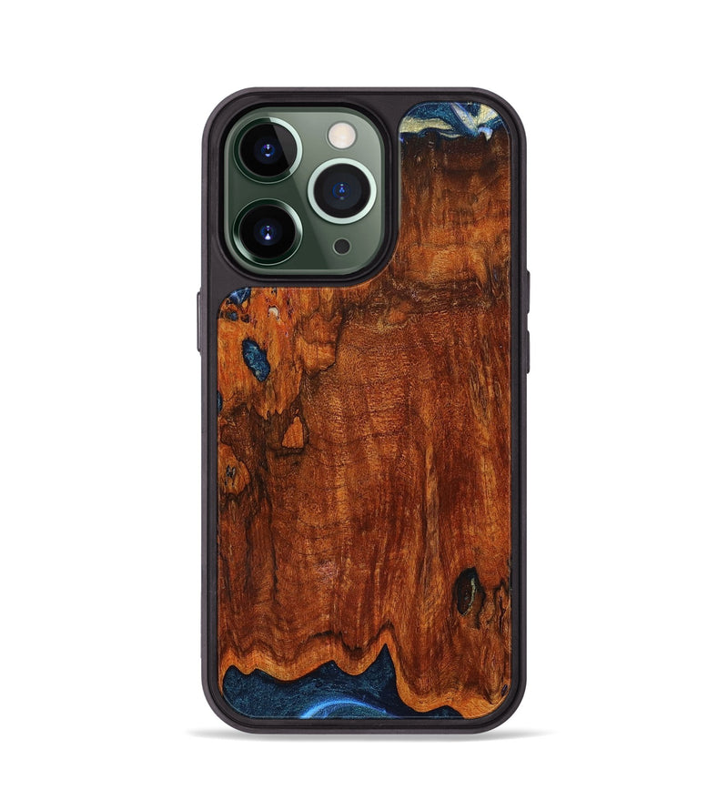 iPhone 13 Pro Wood+Resin Phone Case - Beau (Wood Burl, 660439)