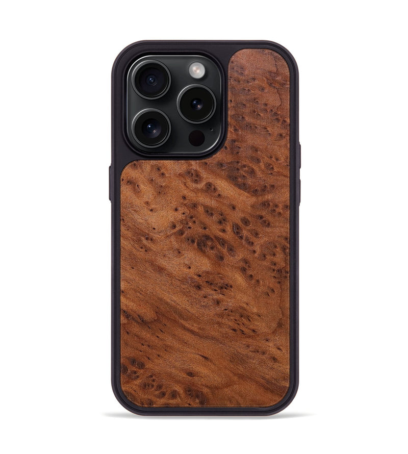 iPhone 15 Pro Burl Wood Phone Case - Mckinley (Wood Burl, 660528)