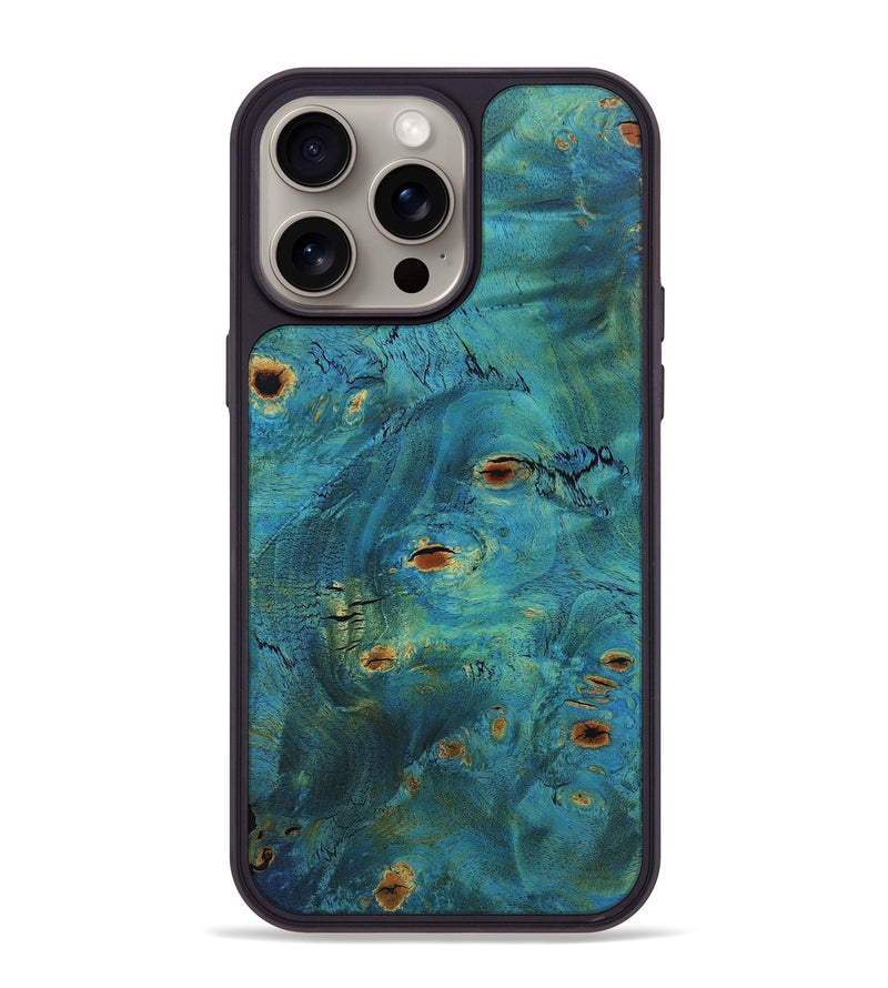 iPhone 15 Pro Max Burl Wood Phone Case - Rafael (Wood Burl, 660691)