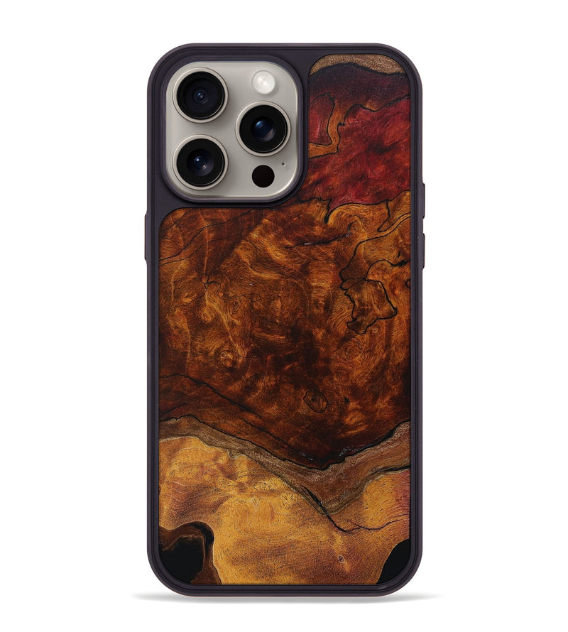 iPhone 15 Pro Max Burl Wood Phone Case - Jamie (Wood Burl, 660692)