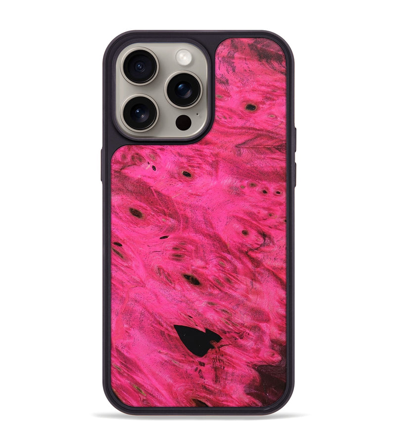 iPhone 15 Pro Max Burl Wood Phone Case - Lizzie (Wood Burl, 660694)