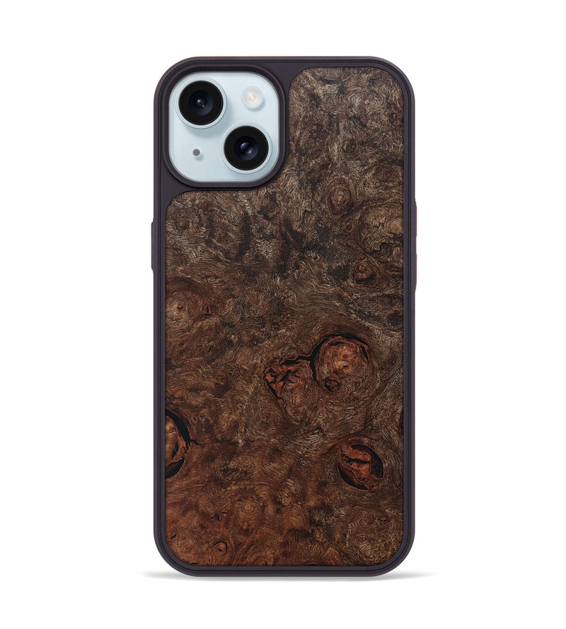 iPhone 15 Burl Wood Phone Case - Cayden (Wood Burl, 660695)
