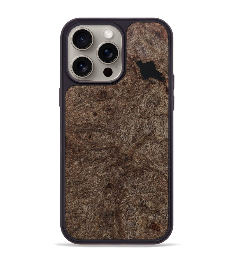 iPhone 15 Pro Max Burl Wood Phone Case - Talan (Wood Burl, 660696)