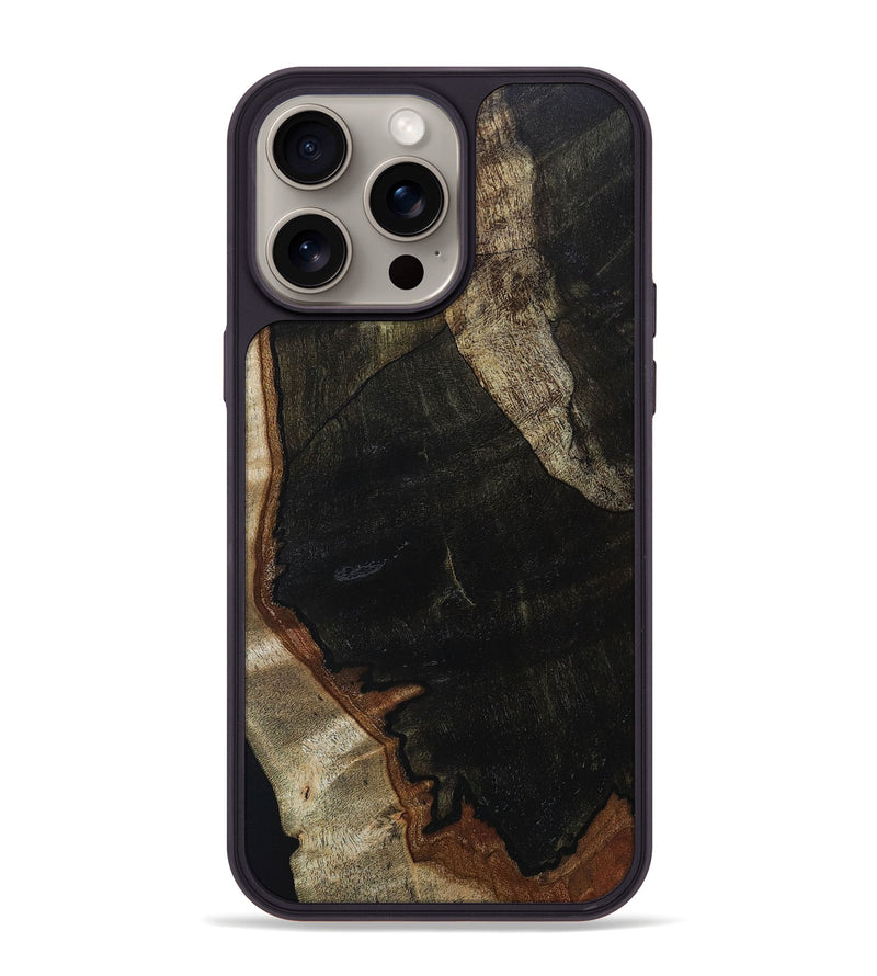 iPhone 15 Pro Max Burl Wood Phone Case - Dawson (Wood Burl, 660697)