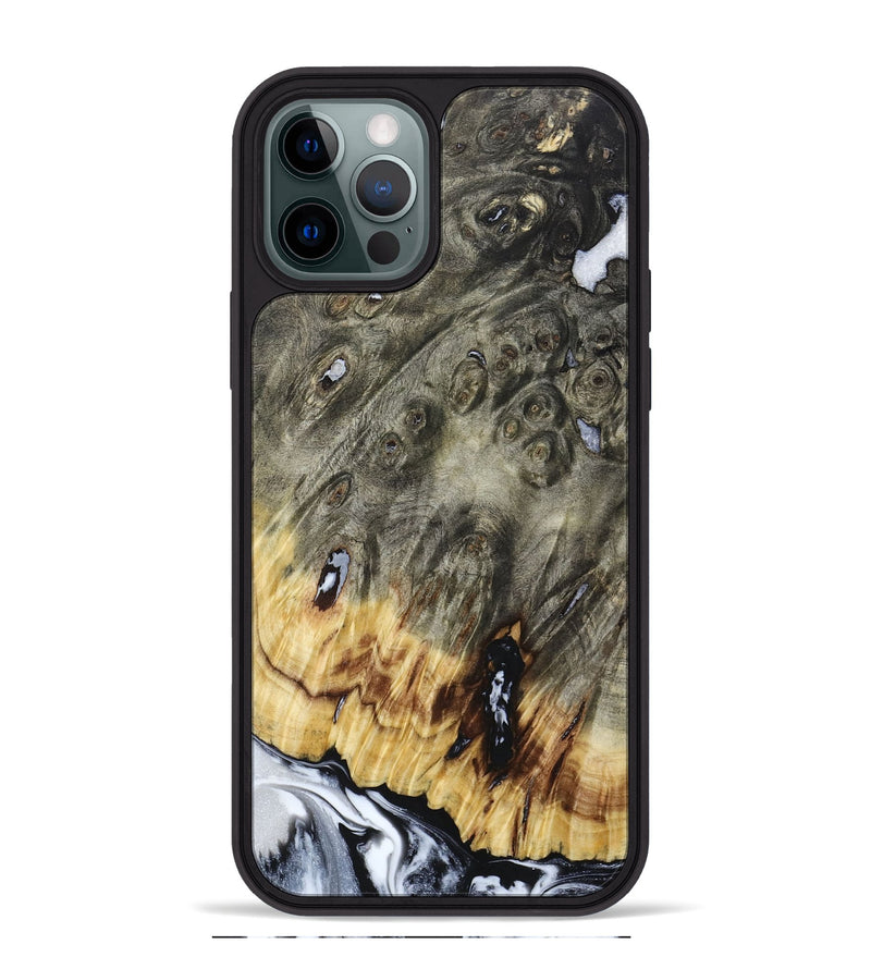 iPhone 12 Pro Max Burl Wood Phone Case - Andrew (Wood Burl, 660711)