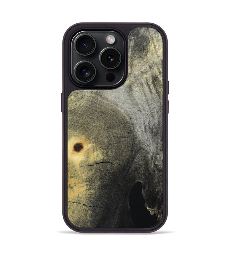 iPhone 15 Pro Burl Wood Phone Case - Kristi (Wood Burl, 660712)