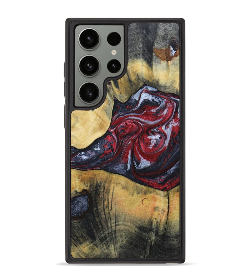 Galaxy S23 Ultra Burl Wood Phone Case - Ali (Red, 660719)