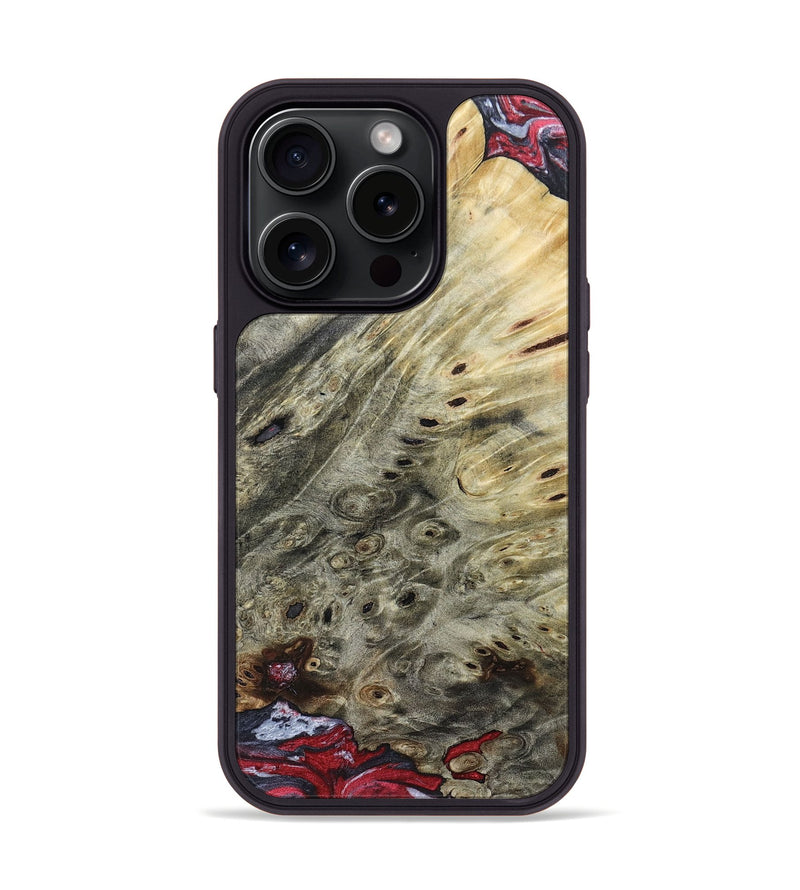 iPhone 15 Pro Burl Wood Phone Case - Kirsten (Wood Burl, 660724)