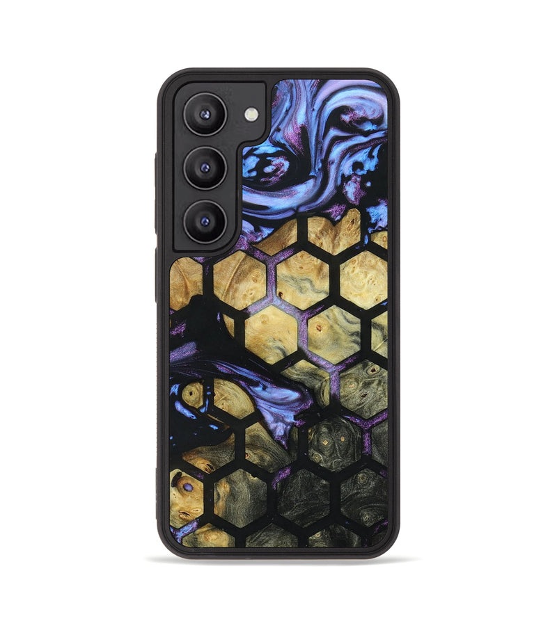 Galaxy S23 Wood+Resin Phone Case - Laurel (Pattern, 660955)