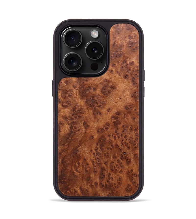 iPhone 15 Pro Burl Wood Phone Case - Tammie (Wood Burl, 660983)