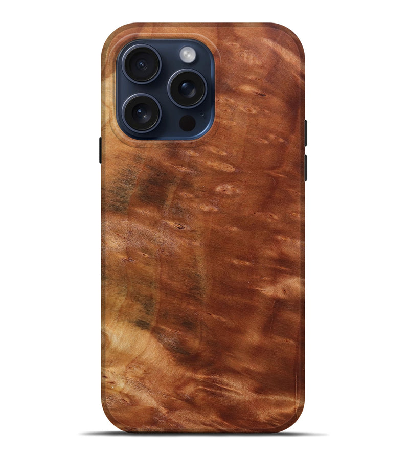 iPhone 15 Pro Max Burl Wood Live Edge Phone Case - Lee (Wood Burl, 660990)